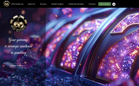 The MSG Global Ltd., Website (screenshot)